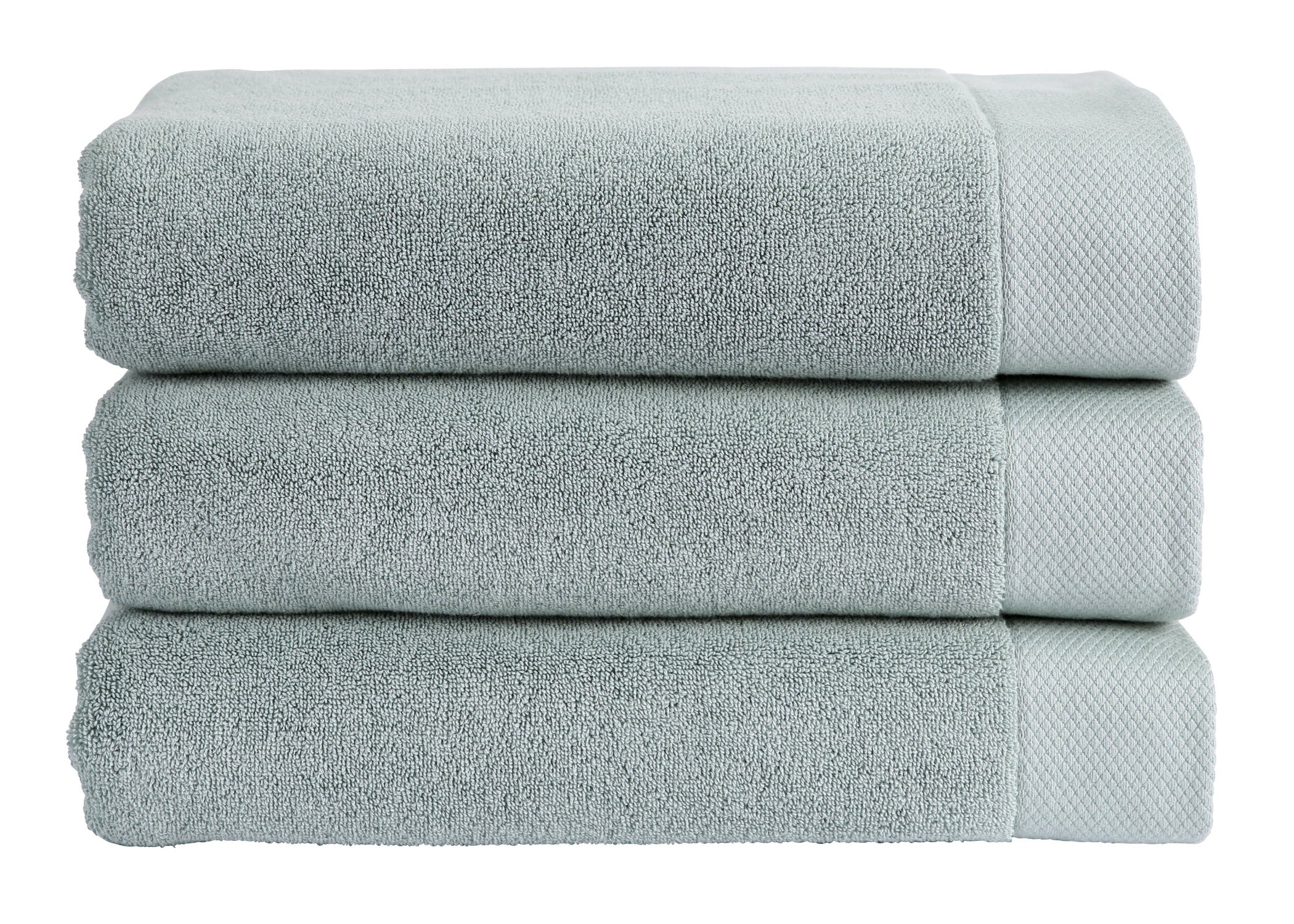 Christy Luxe Bath Towels Collection in Surf Green