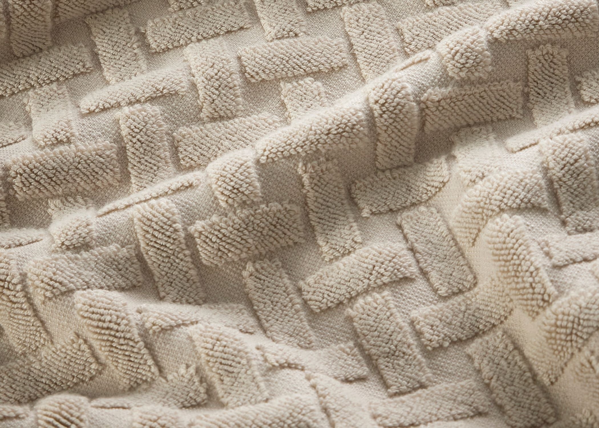 Christy "Trellis" Bath Towel Collections in Oak