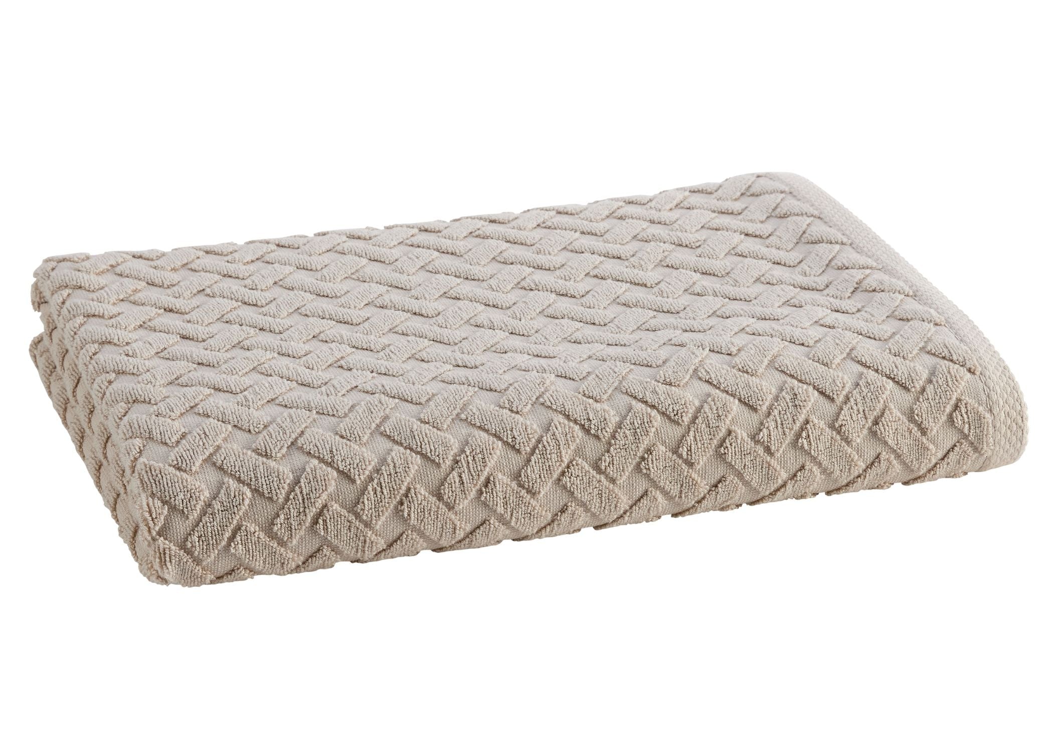 Christy "Trellis" Bath Towel Collections in Oak