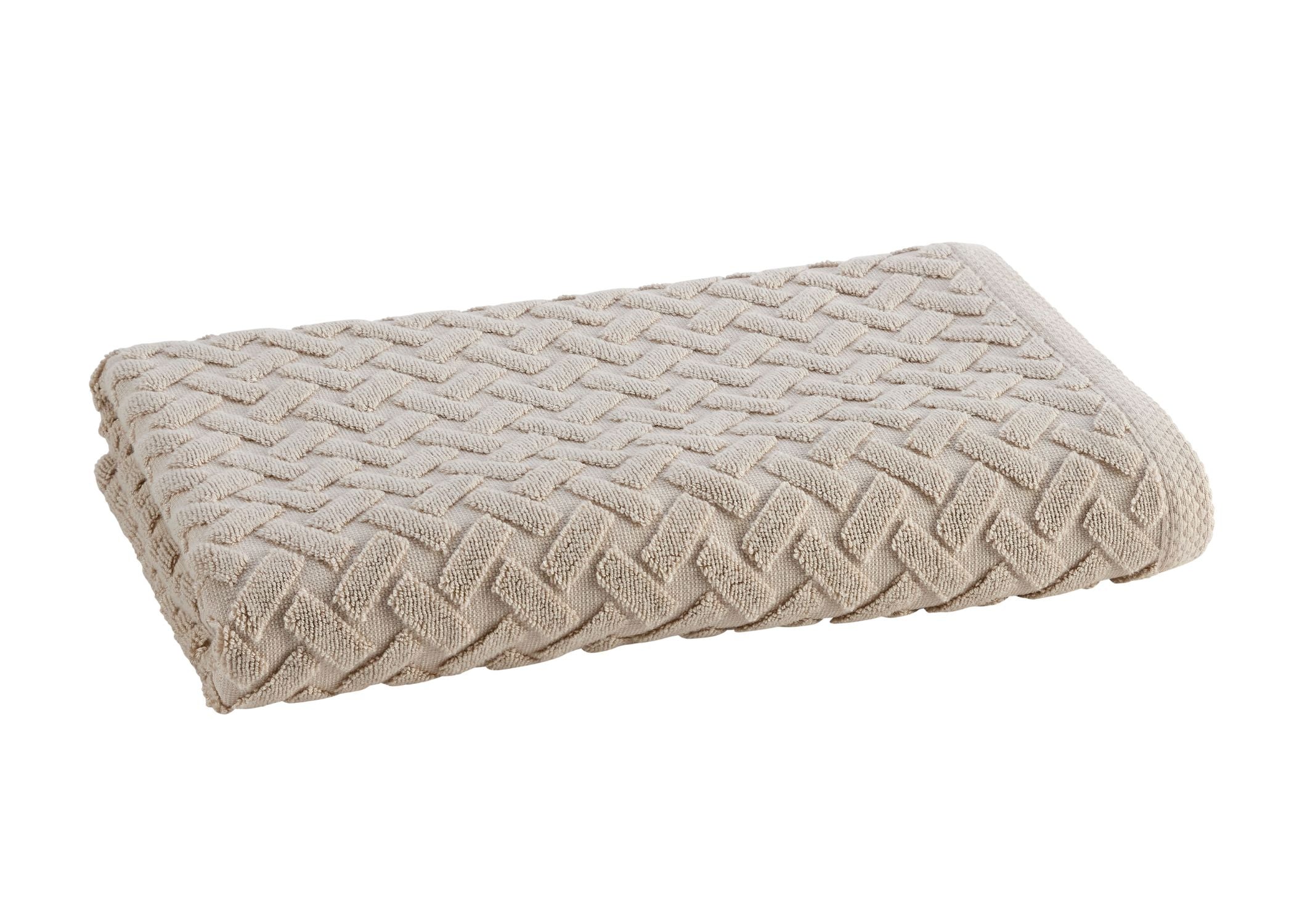 Christy "Trellis" Bath Towel Collections in Oak