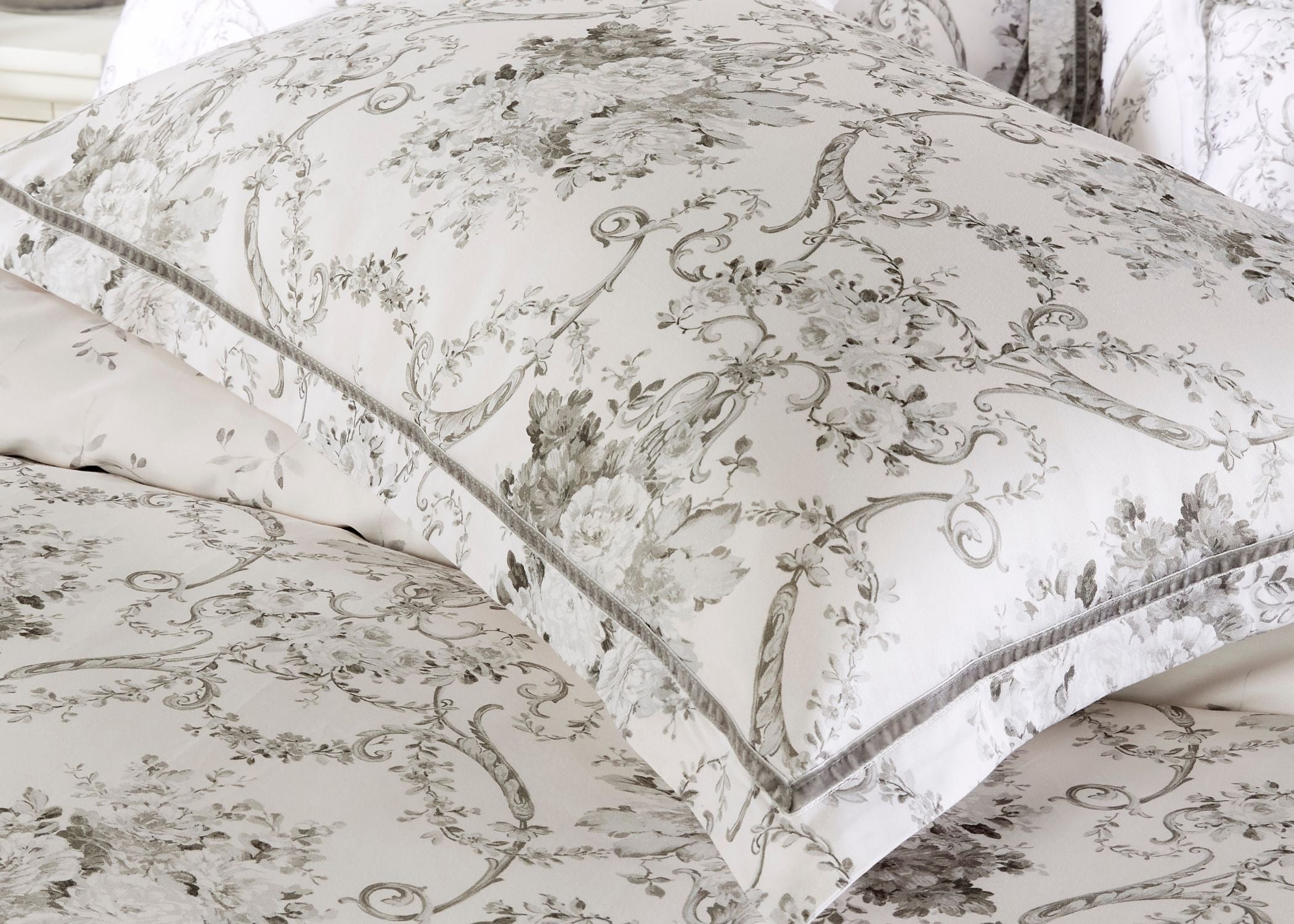 Christy "Paris" Comforter & Sheet Sets in Silver