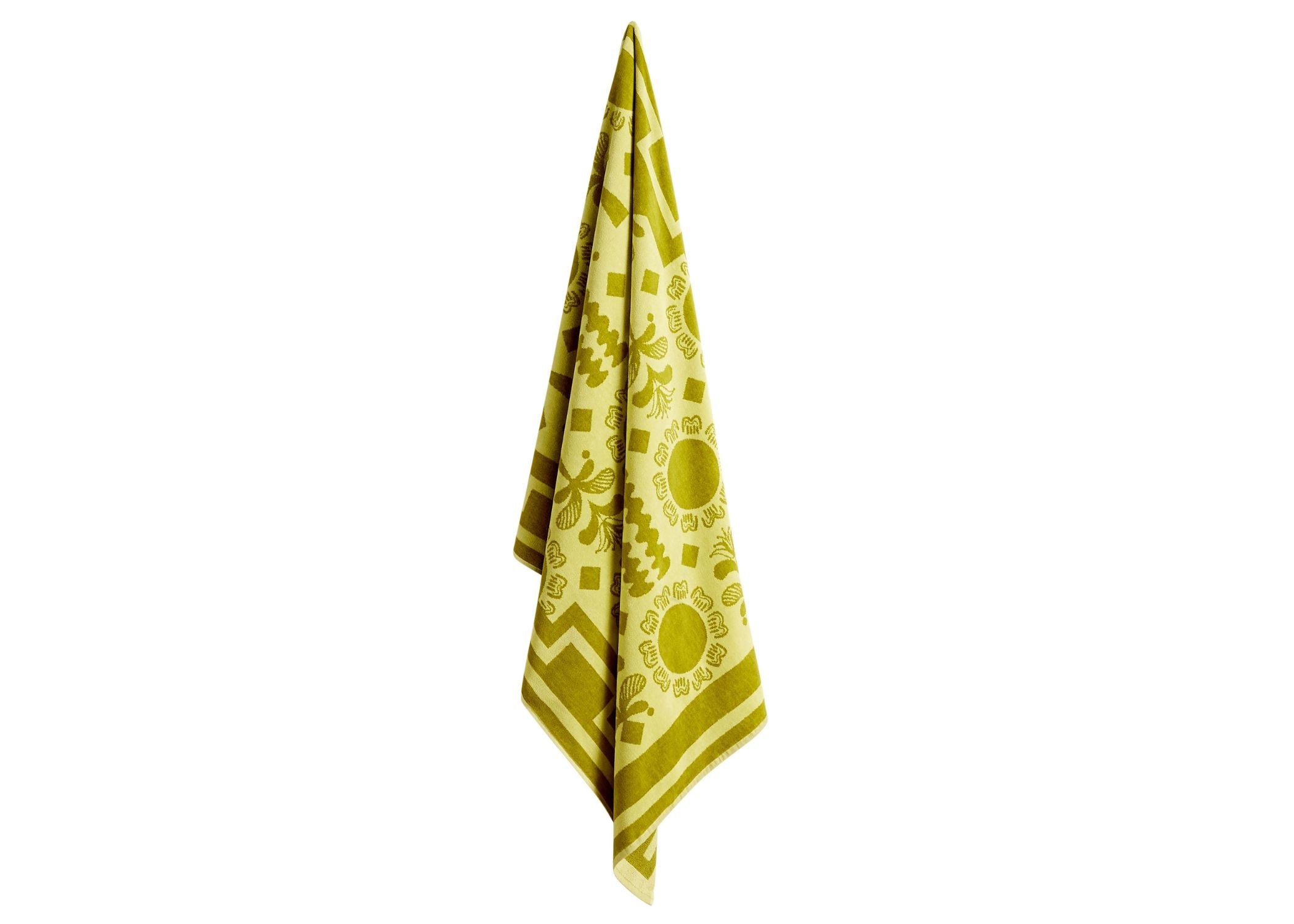 Christy "Amalfi" Beach Towel in Key Lime