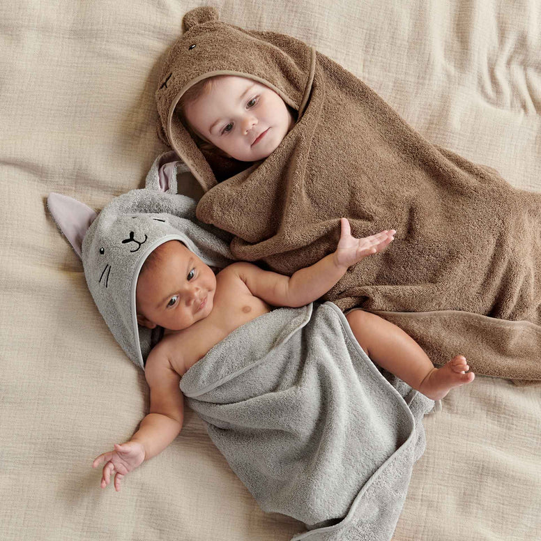 Bear Cuddle Wrap & Mitt Set