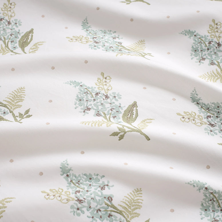 Blossom Duvet Cover Set - Aqua
