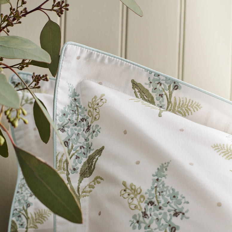 Blossom Duvet Cover Set - Aqua