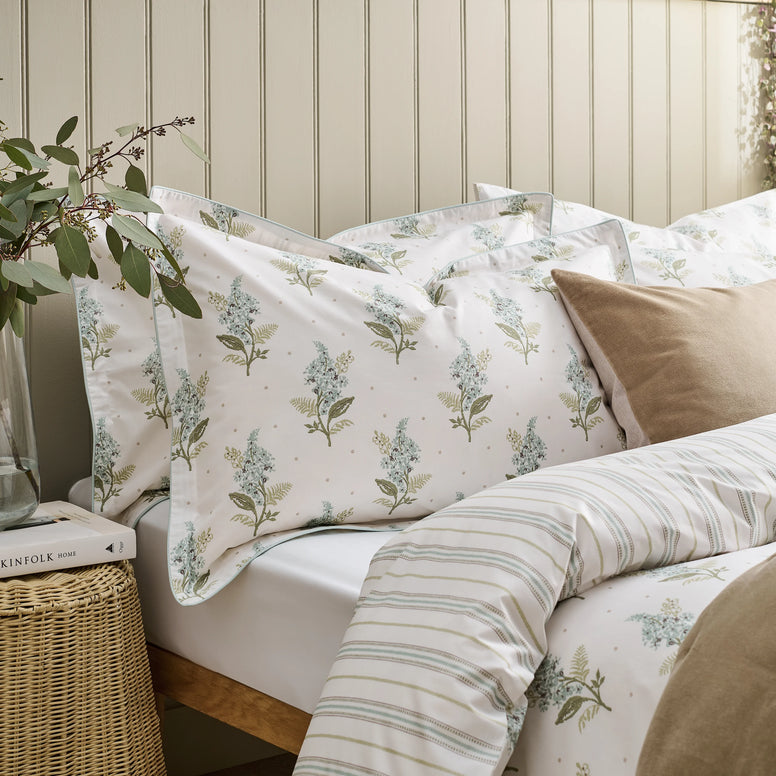 Blossom Duvet Cover Set - Aqua