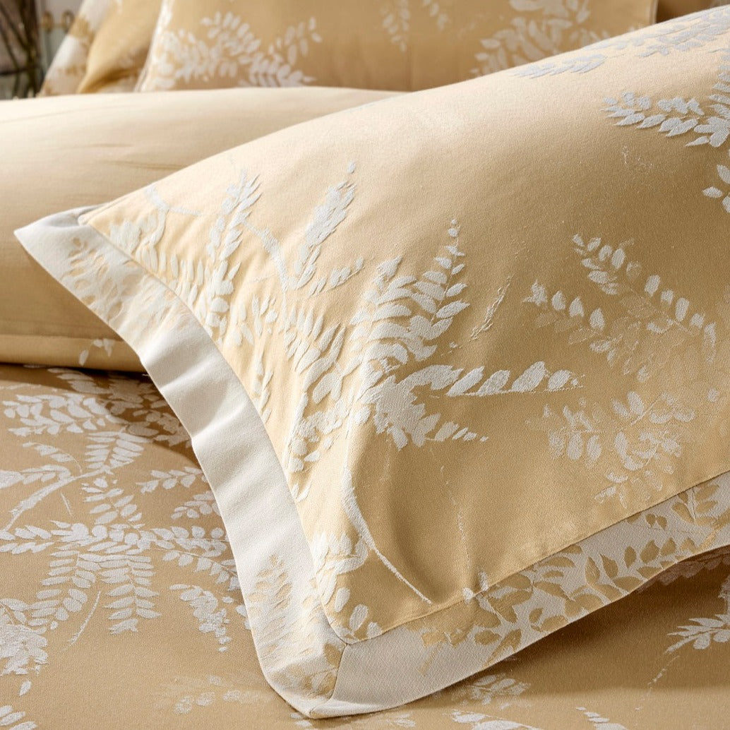 Christy "Holkham" Comforter Sets in Wheat