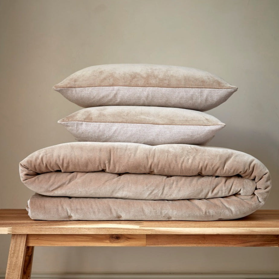 Christy "Jaipur" Cushions- Hazelnut