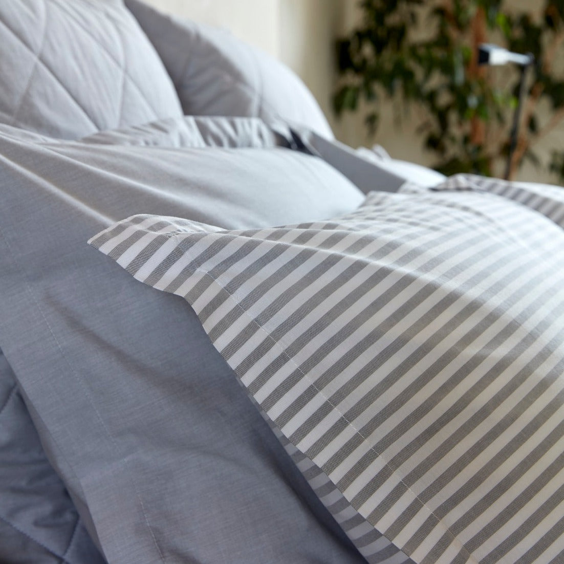 Christy "Lerwick Duvet Cover Sets in Silver