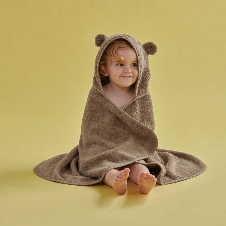 Bear Cuddle Wrap & Mitt Set