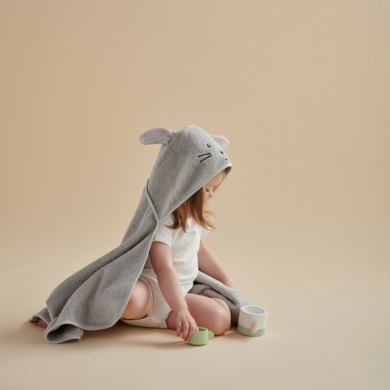 Bunny Cuddle Wrap & Mitt Set