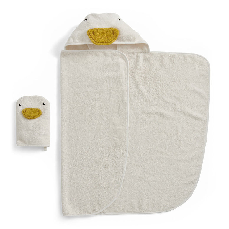 Goose Cuddle Wrap & Mitt Set