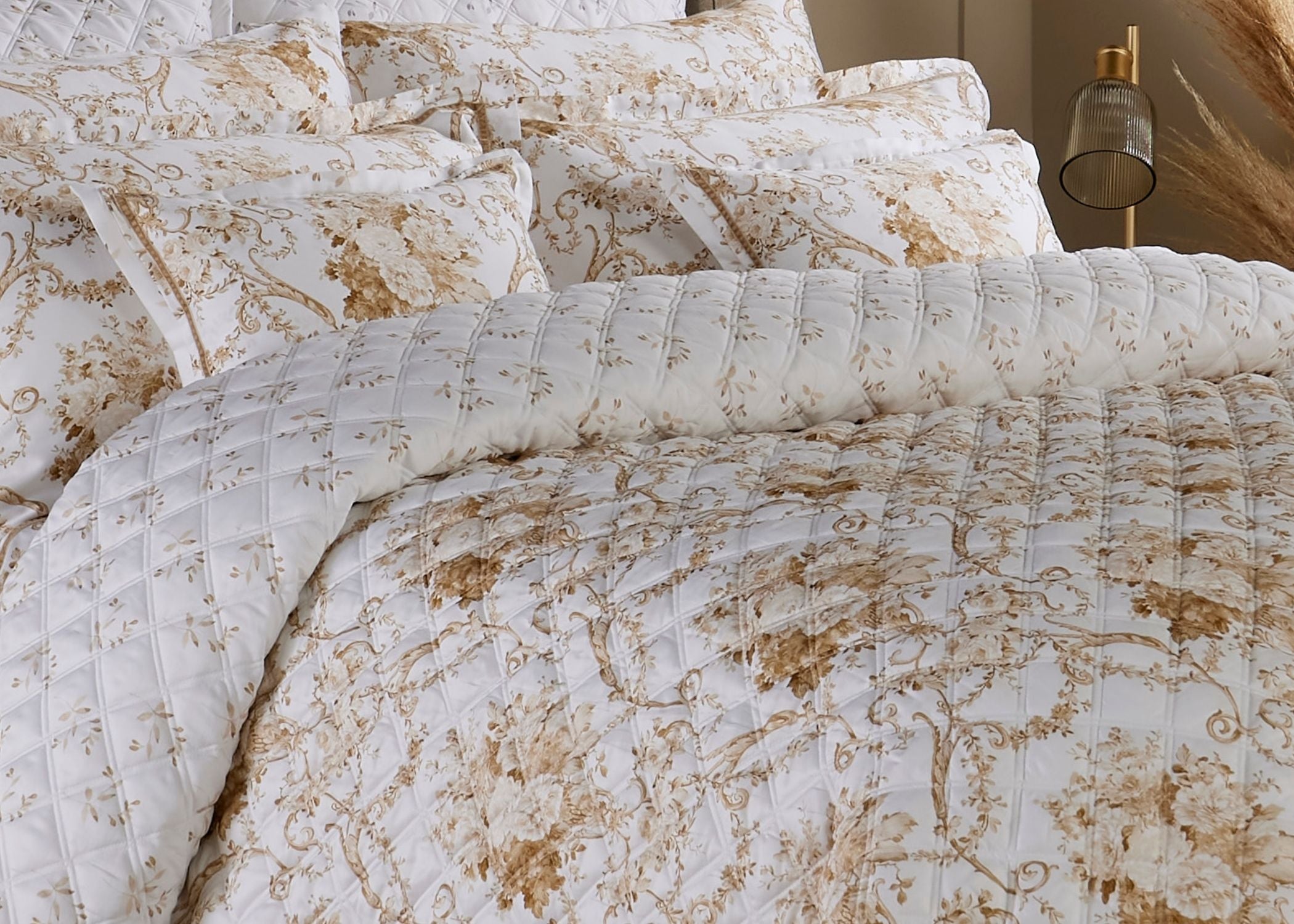 Christy "Paris" Bedspread Sets in Bronze