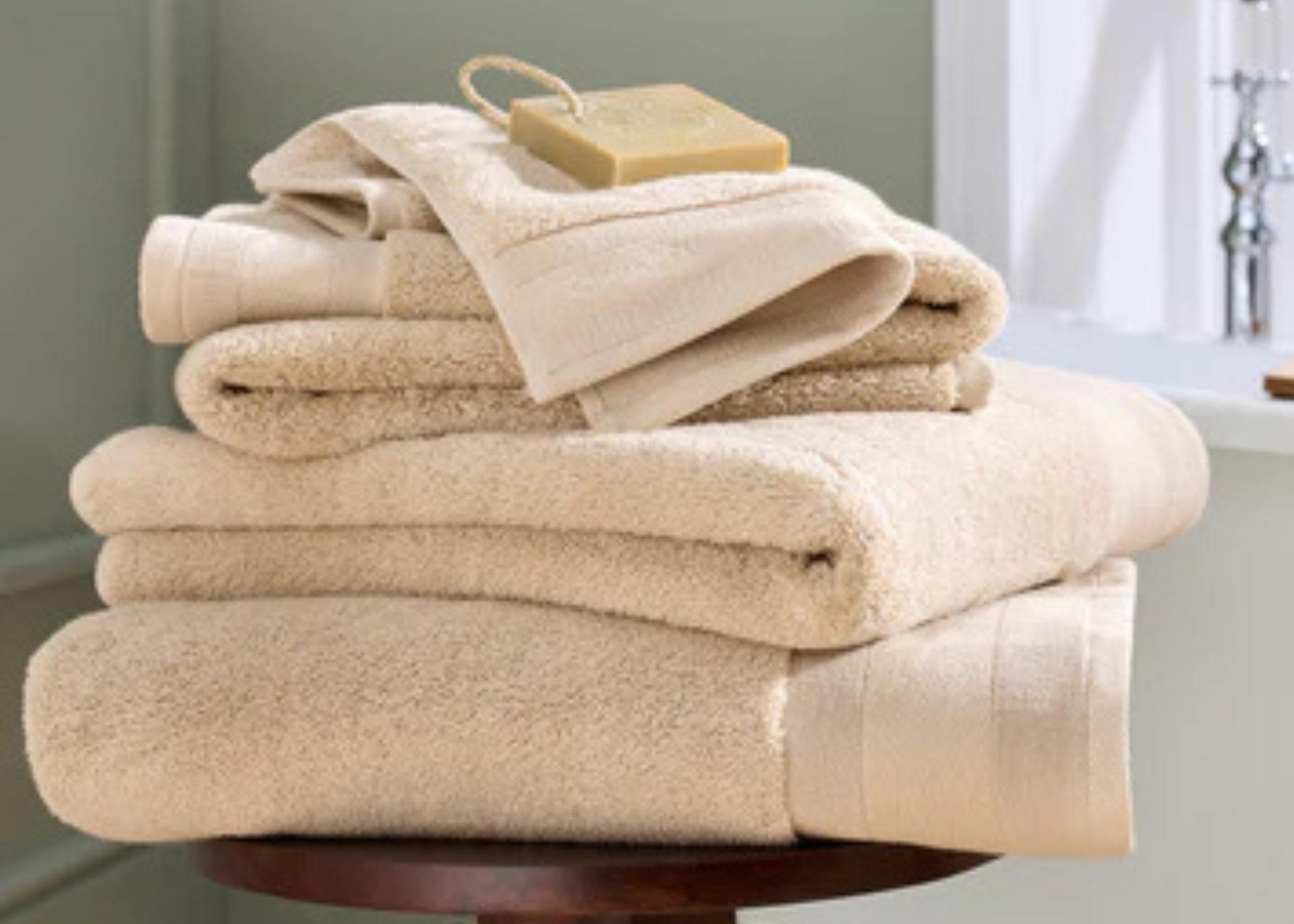 Christy "Signature" Bath Towels Collection in Sand