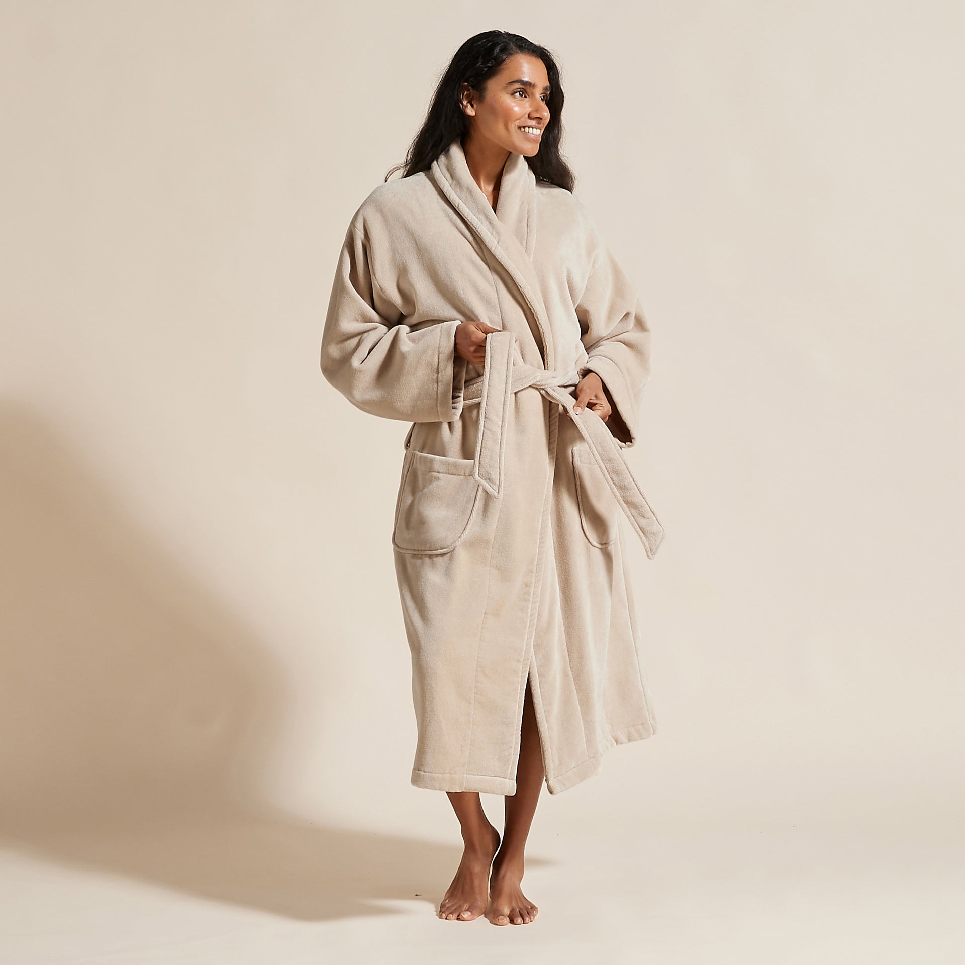 Supreme Cotton Velour Robe – Soft, Warm & Quick-Dry | Christy UAE ...
