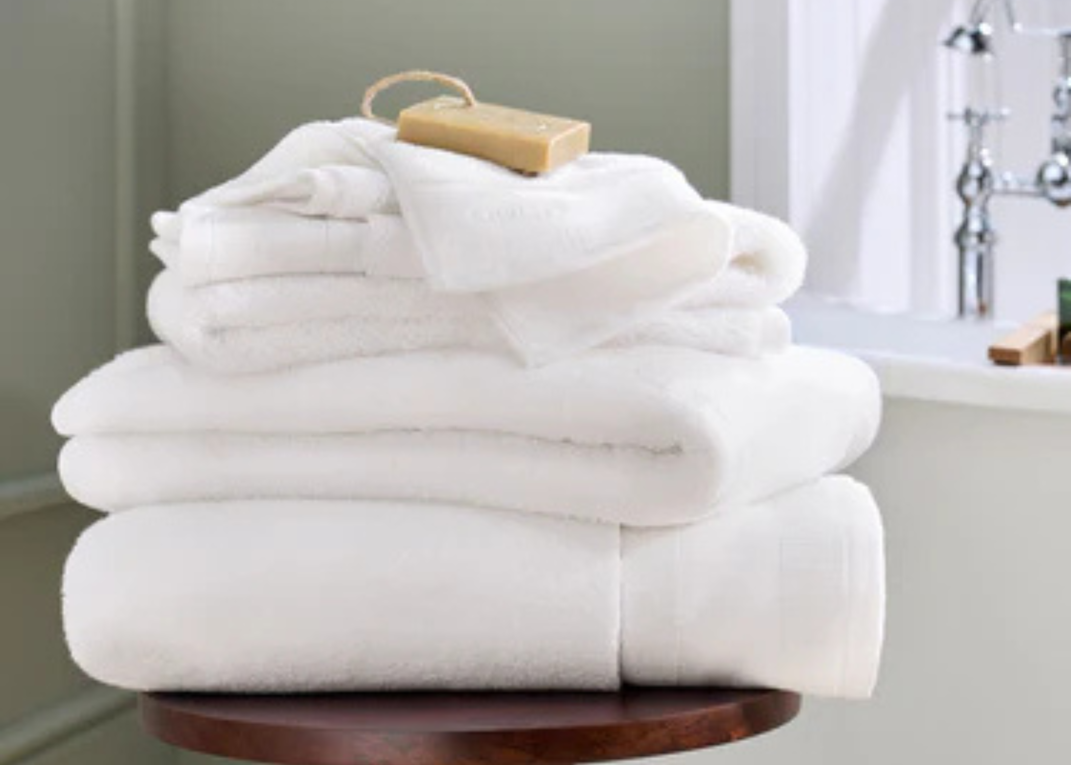 Christy "Signature" Bath Towels Collection in White