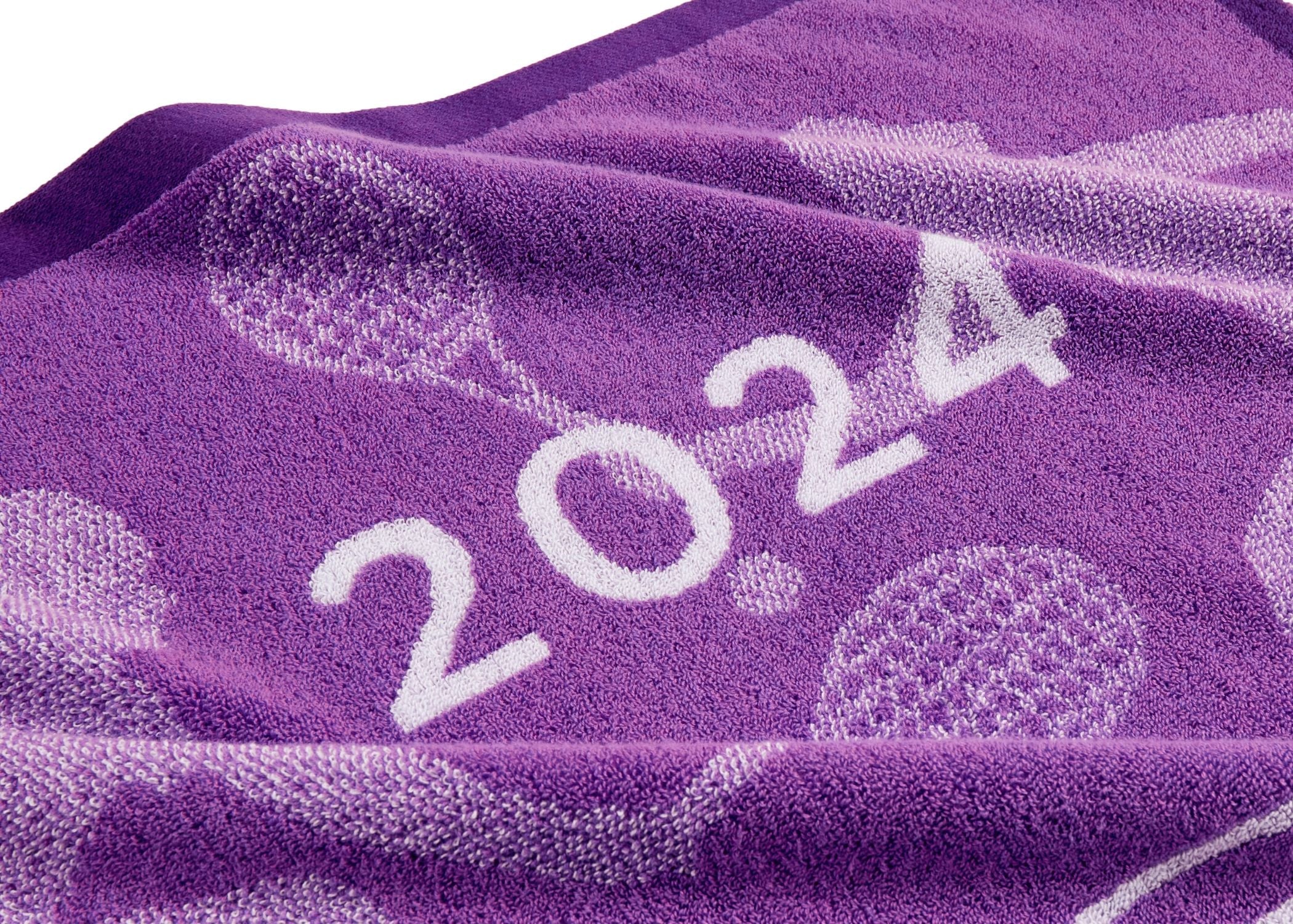 Christy "Wimbledon 2024" Bath Towels in Hyacinth