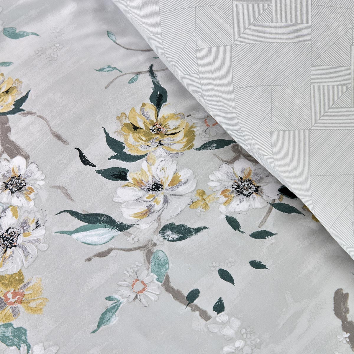 Christy "Katsura" Duvet Cover Sets in Spruce