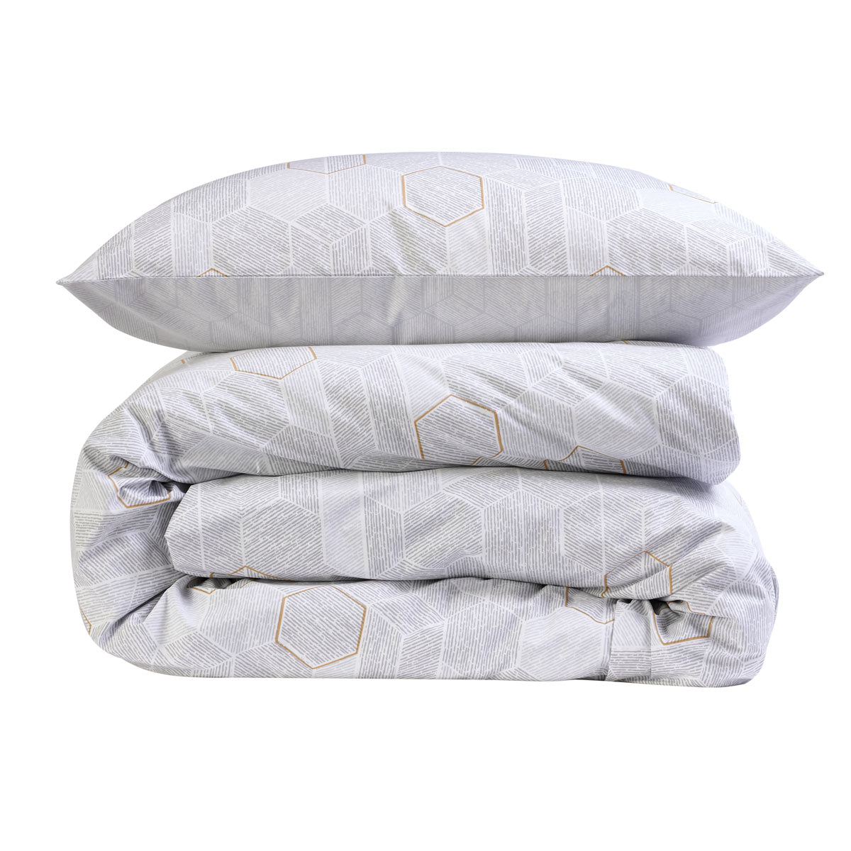 Christy "Meeko" Duvet Cover Sets in Silver