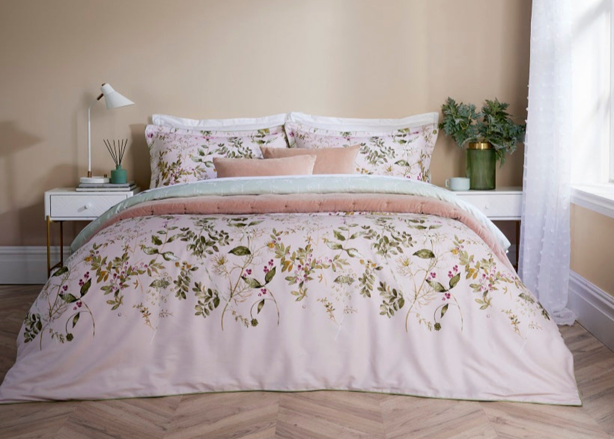 Christy "Botanica Claret" Duvet Cover Sets