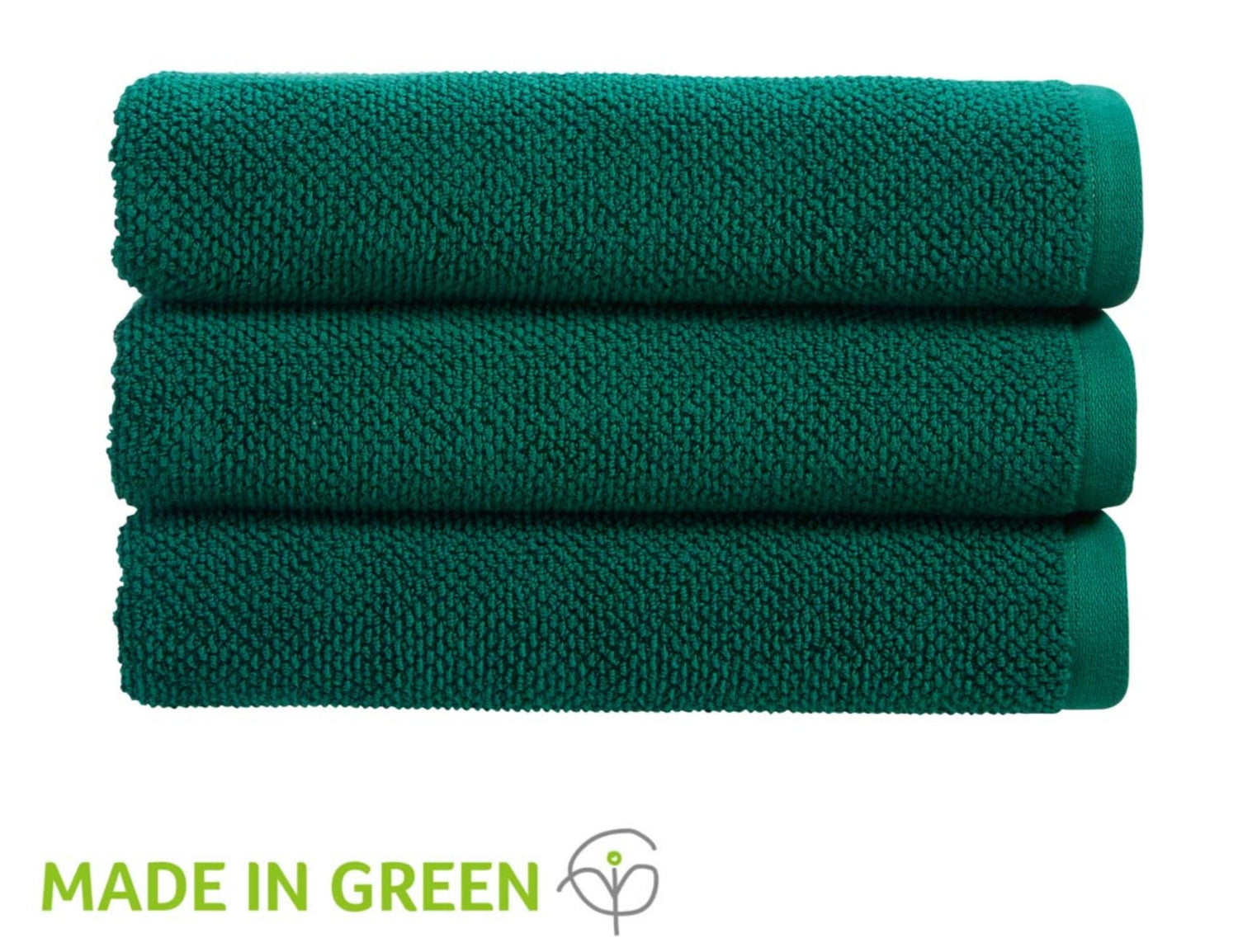 Christy "Brixton" Bath Towels Collection in Emerald