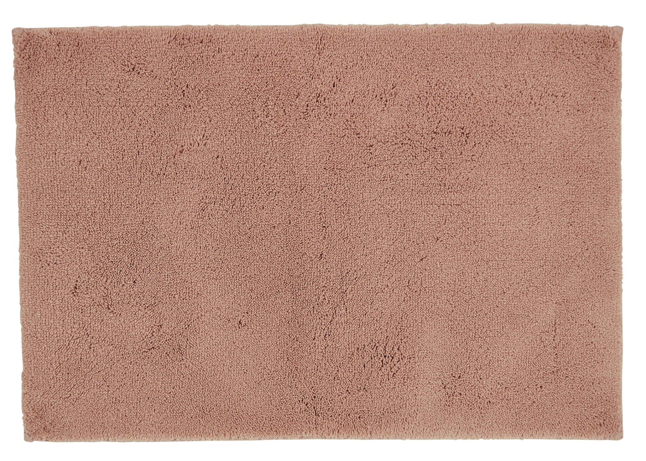 Christy "Deep Pile Rubber Back Tufted Bath Rug" Peony