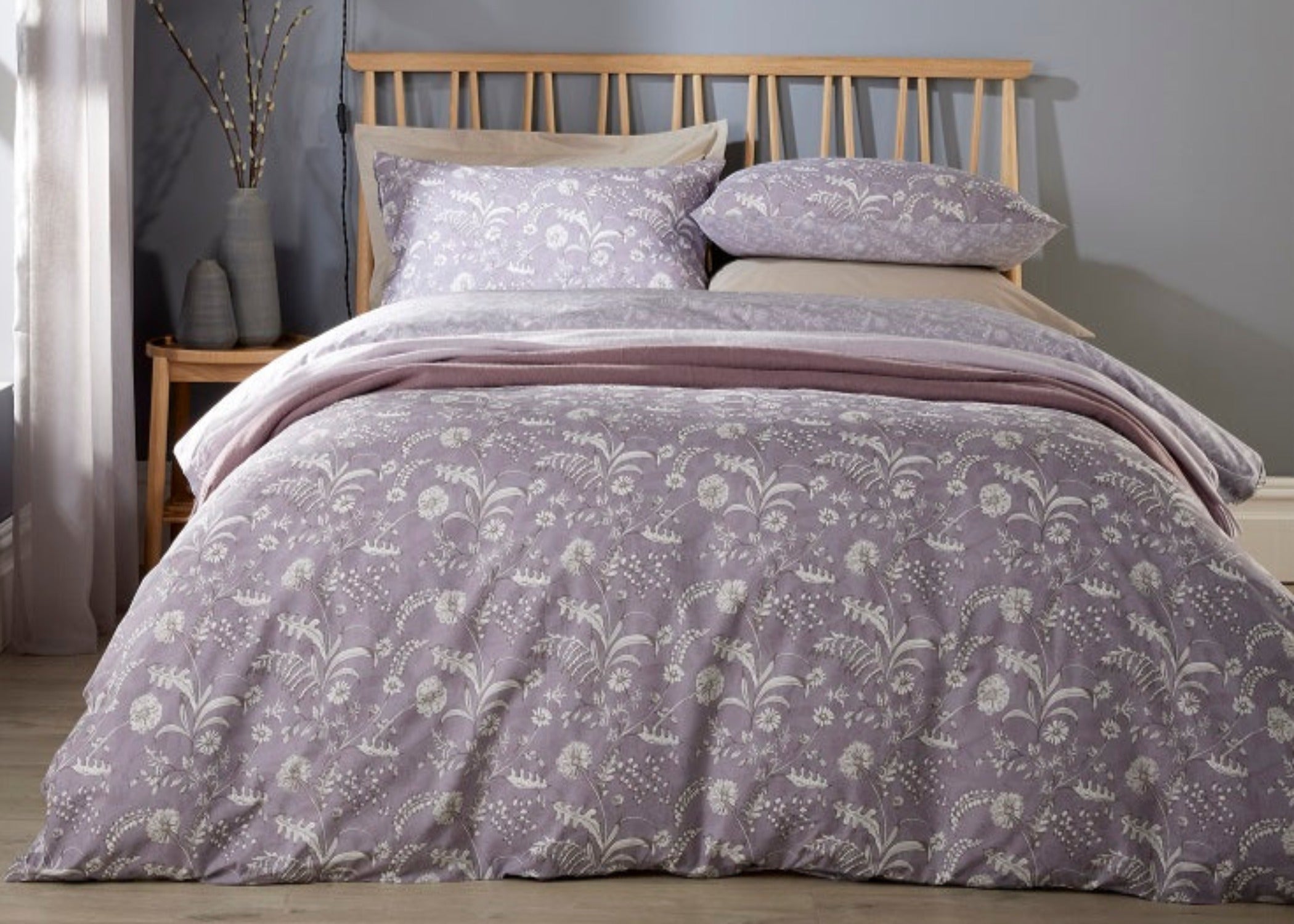 Christy "Fauna" Duvet Cover Set Truffle