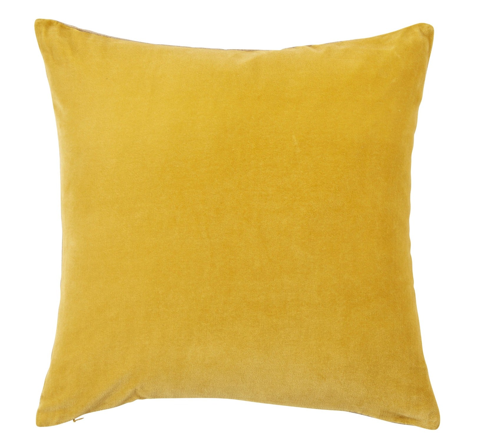 Christy "Jaipur" Square Cushions - Turmeric Gold