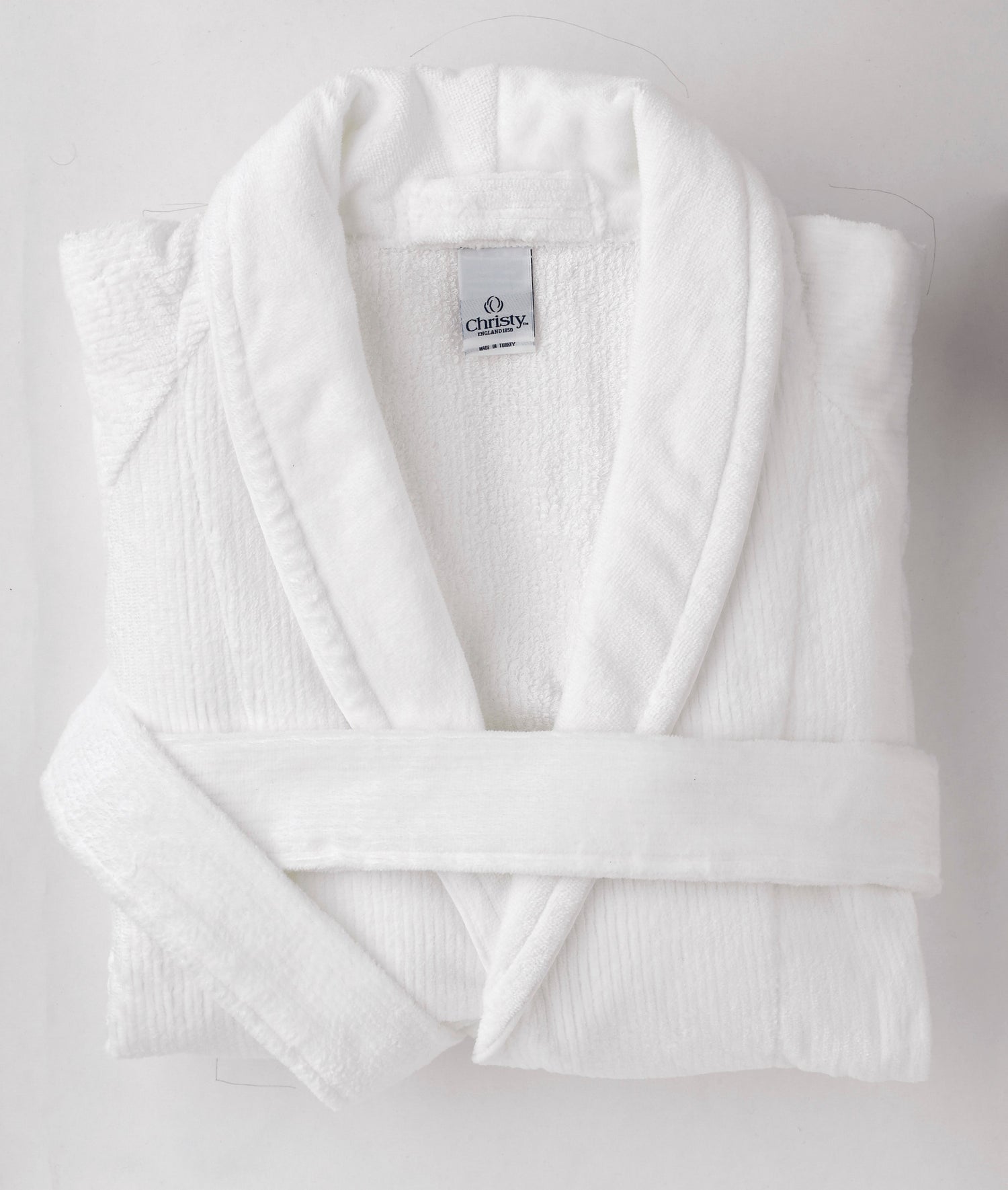 Christy "Luxury Egyptian" Bath Robe in White