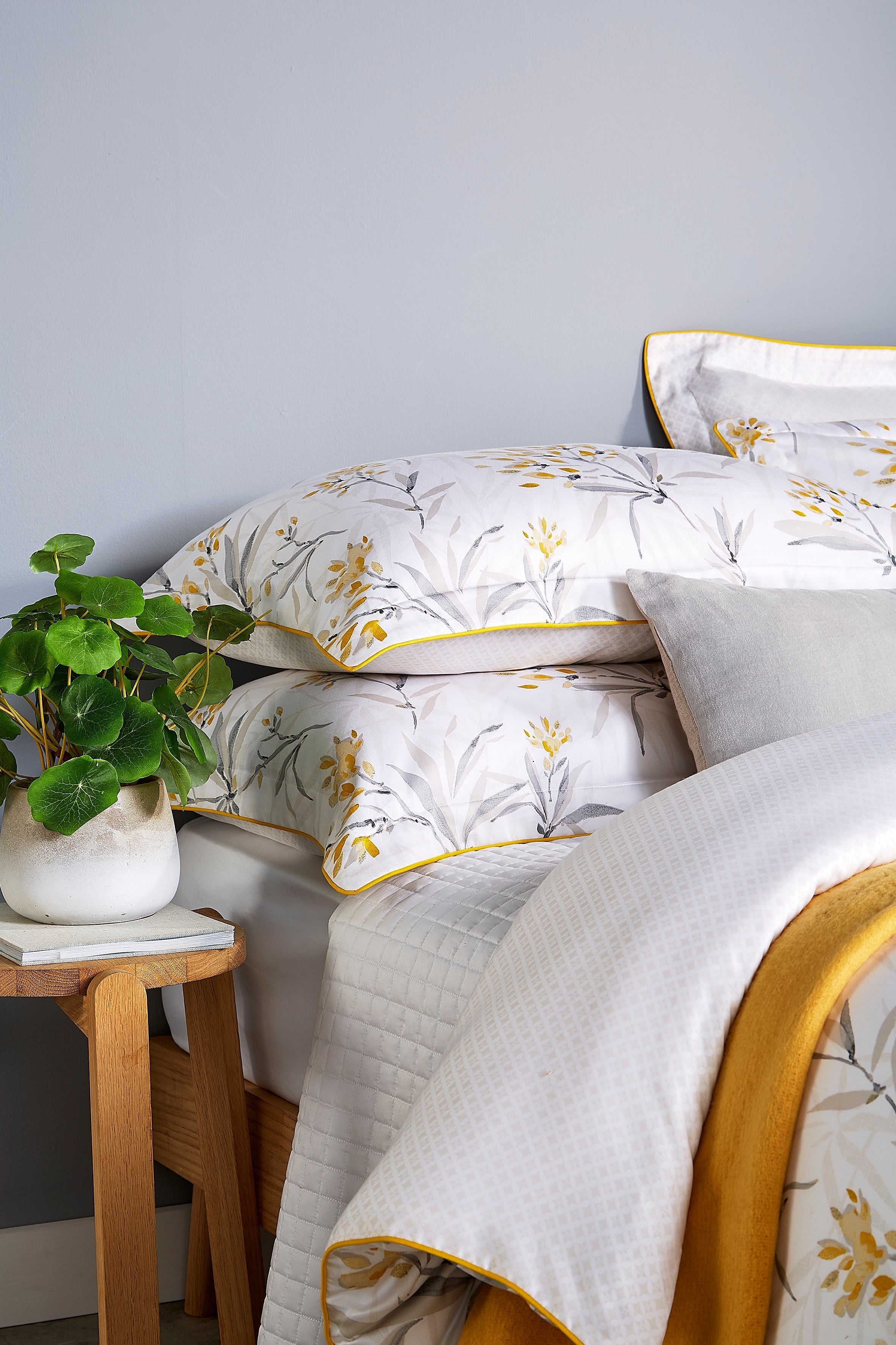 Christy "Malverly" Comforter Sets in Ochre