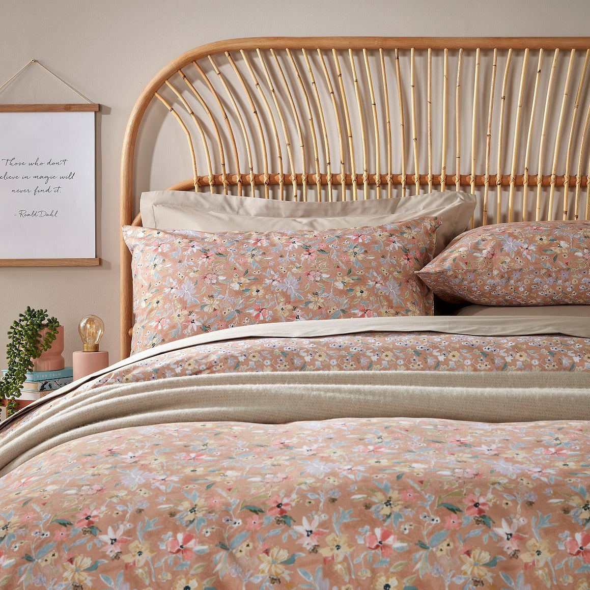 Christy "Pippa" Duvet Cover Set in Clay