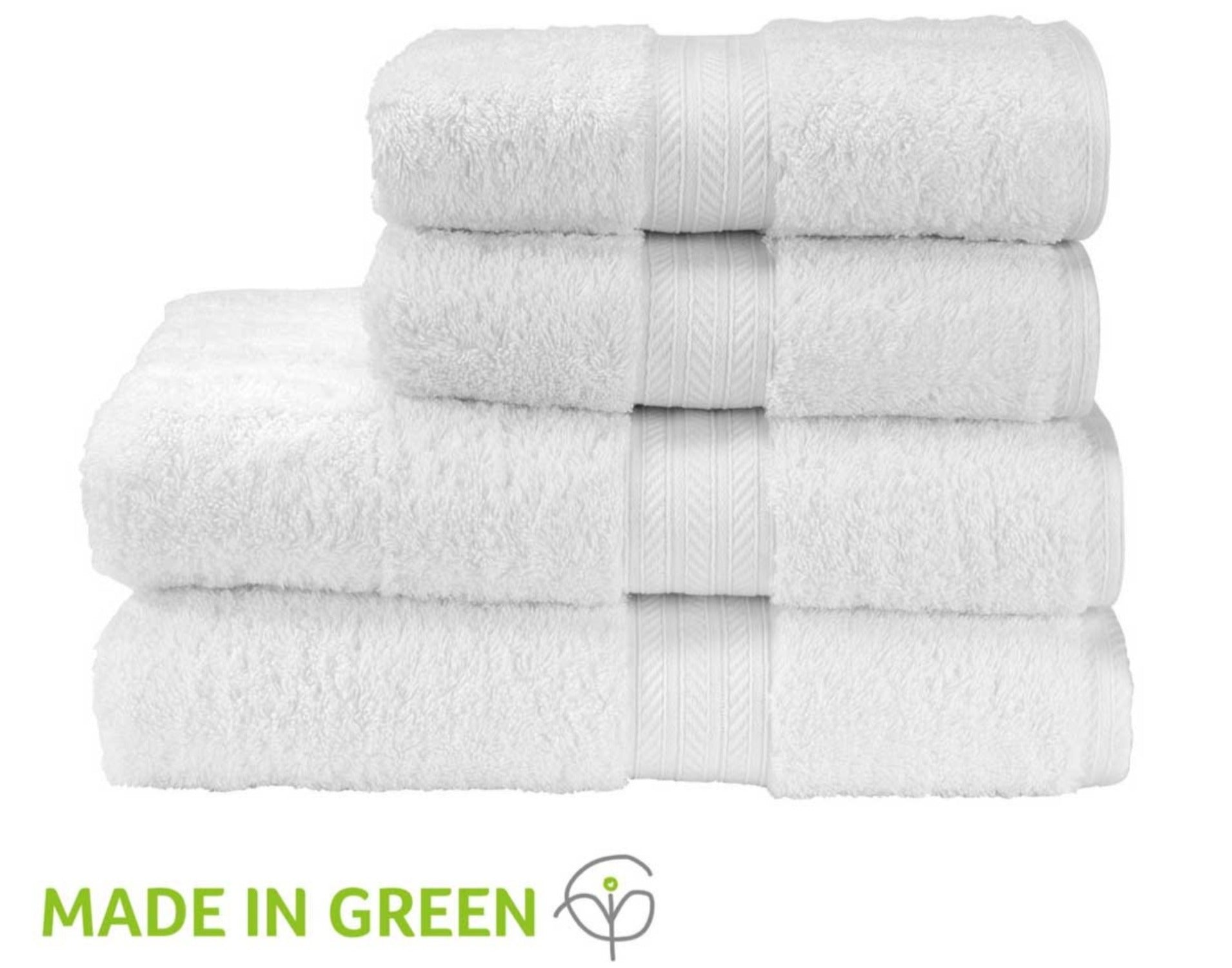 Christy "Renaissance" Egyptian Cotton Bath Towels Collection in White