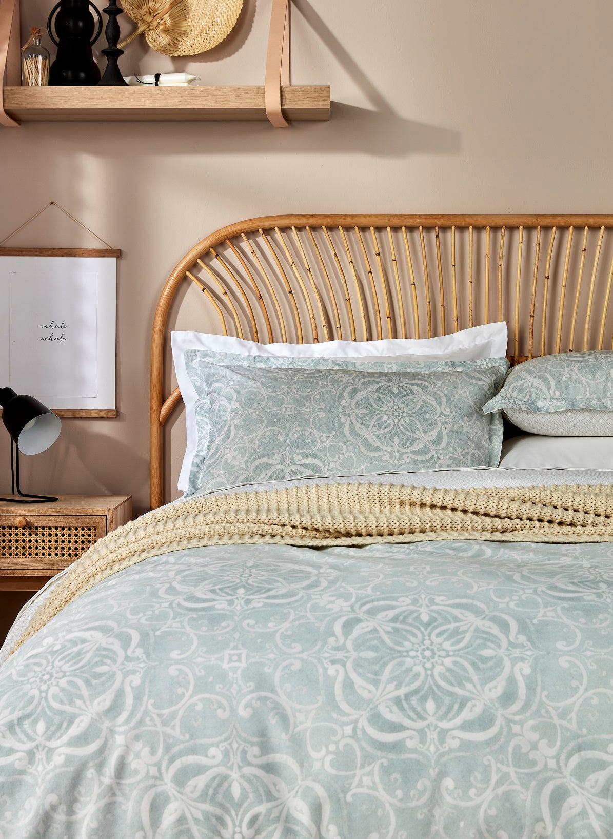 Christy "Sujata" Duvet Cover Sets in Duck egg