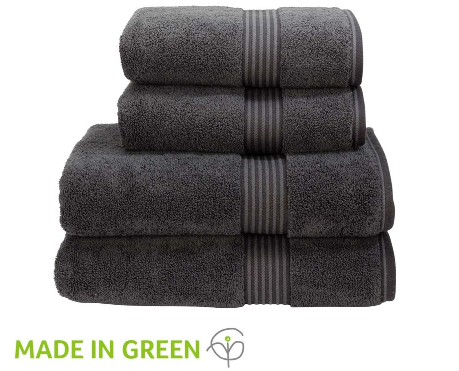 Christy "Supreme" Bath Towels & Mat Collection in Graphite