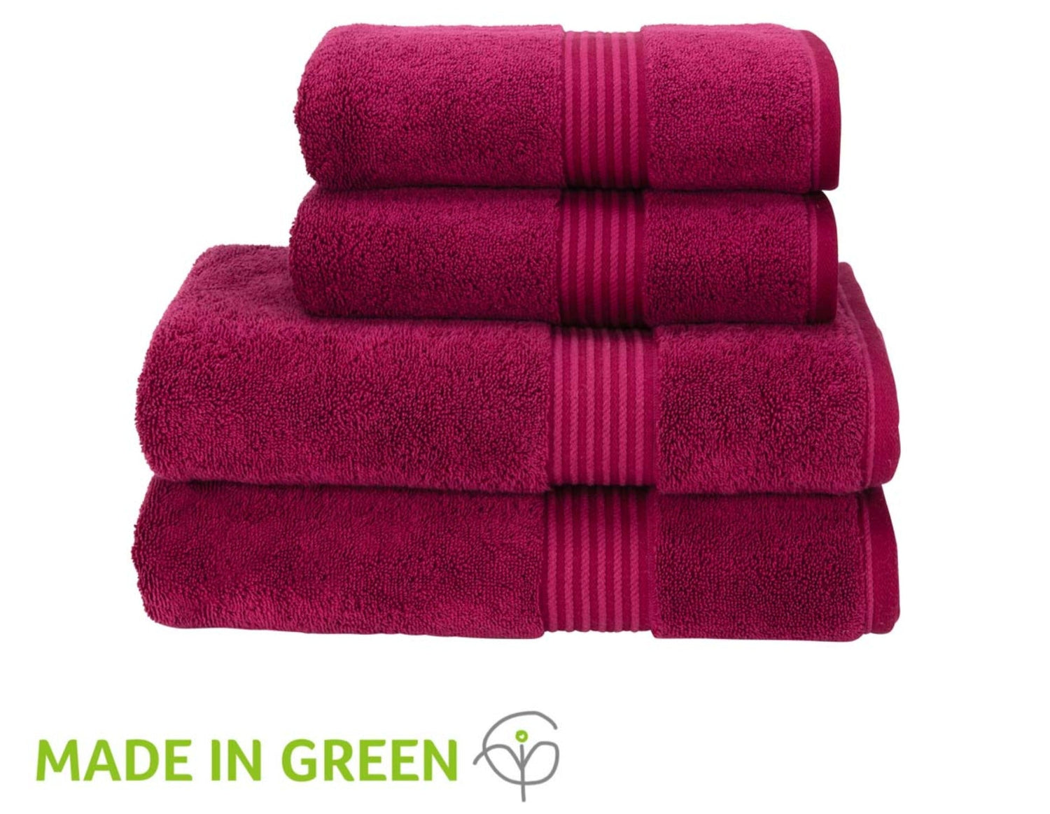 Christy "Supreme" Bath Towels & Mat Collection in Raspberry