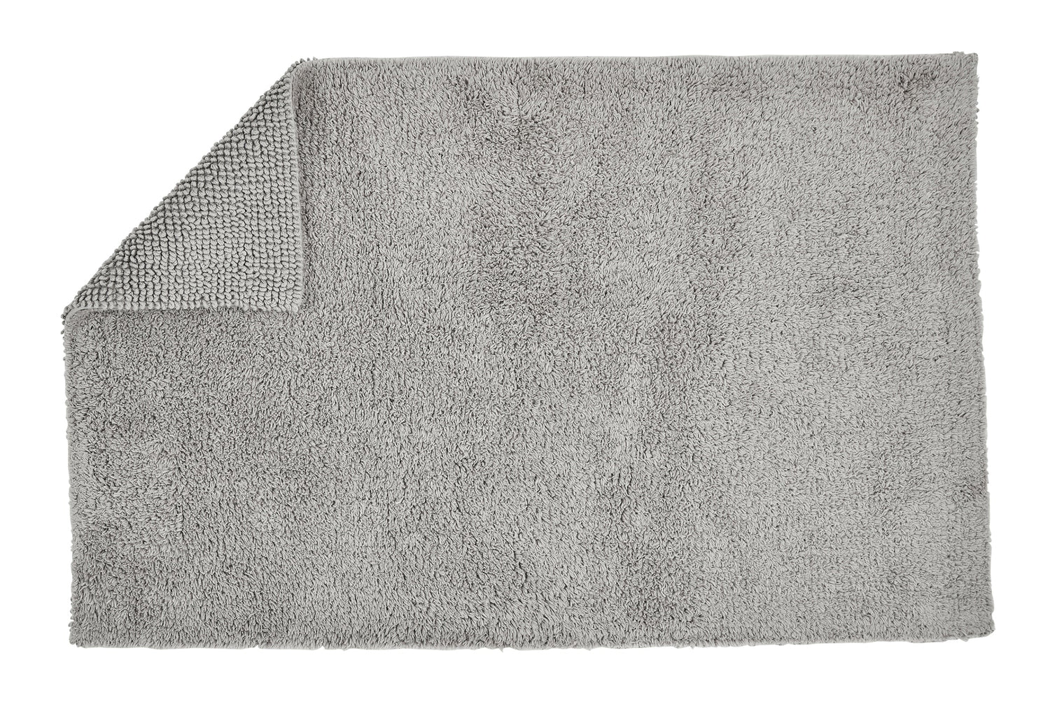 Christy "Reversible Bath Rug" in Silver