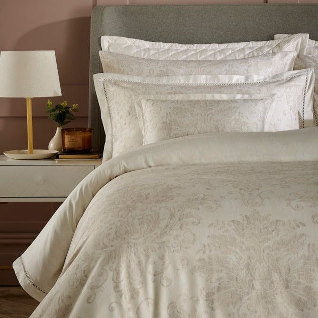 Christy "Trento" Duvet Cover Sets in Honey