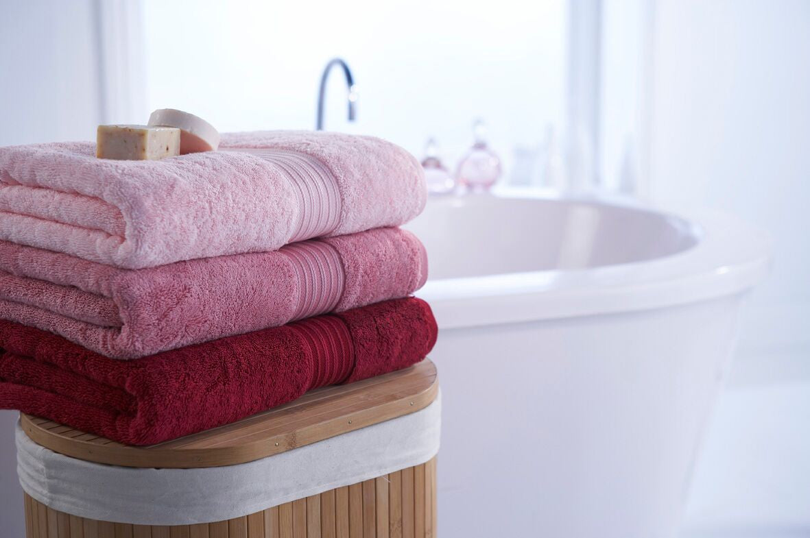 Christy "Supreme" Bath Towels & Mat Collection in Blush